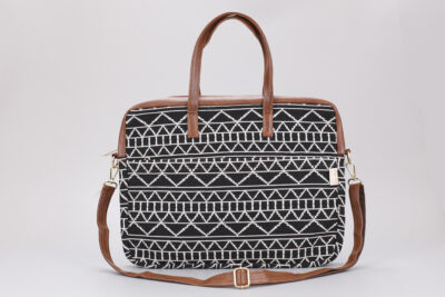 Vintage Monochorme Tringles LaptopBag
