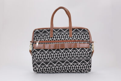 Vintage Monochorme Tringles LaptopBag