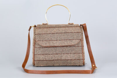 Jute Beige Sassy Sling Bag