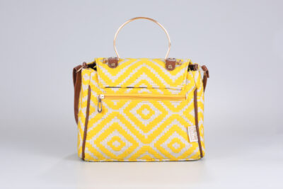 Vintage Yellow Diamond Sassy Sling Bag