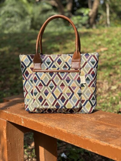 Vintage Diamond Perfect Tote Bag