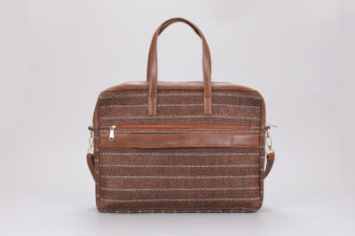 Jute Rust Laptop Bag