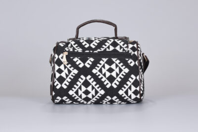 Vintage Charcoal Hues Duffle Sling Bag