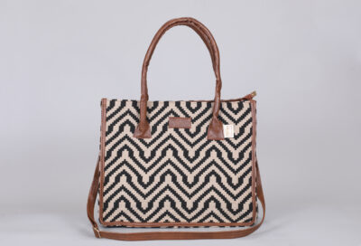 Vintage Zigzag Timeless Tote