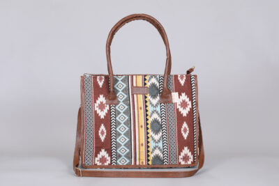 Vintage Brown Stripes Timeless Tote