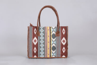 Vintage Brown Stripes Timeless Tote