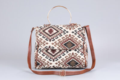 Vintage Tribal Triangle Sassy Sling Bag