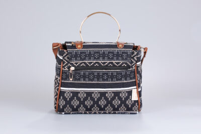 Vintage Beige Abstract Sassy Sling Bag