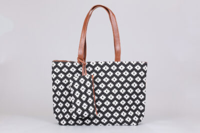Vintage White Flowers Tote Bag